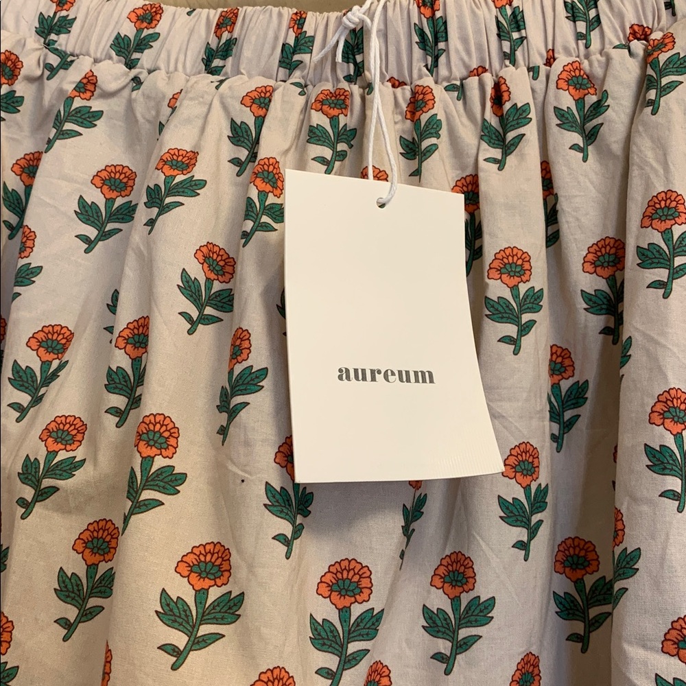 NWT Floral Print Cream Skirt from Shop Dahl - Picture 2 of 3
